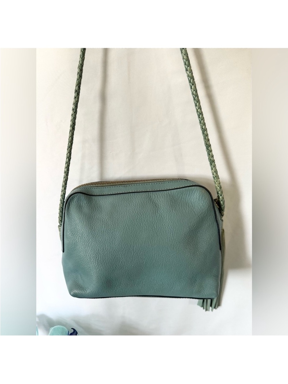 Tory Burch Taylor Camera Bag in Cloud Blue EUC - Picture 4 of 8